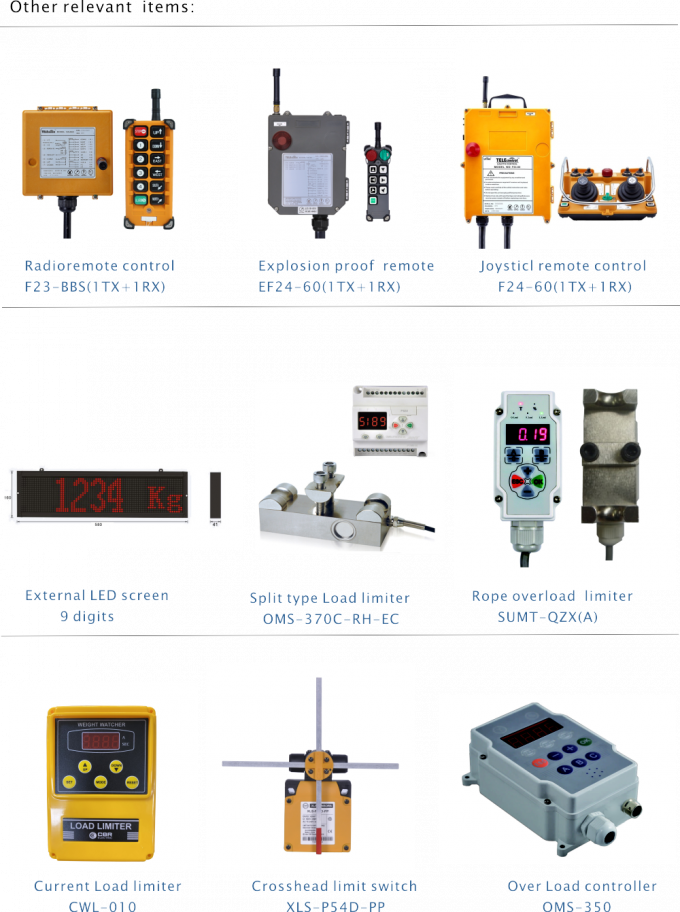 EF24-10D Industrial Crane Remote Control Explosion Proof Crane Radio ...