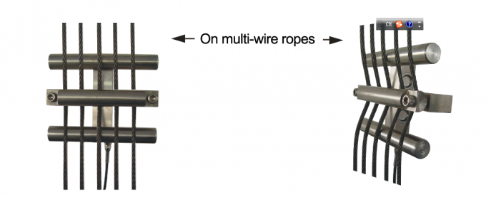 Alloy Aluminum Wire Rope Load Cell 3000kg On Multiple Cables Wire ...