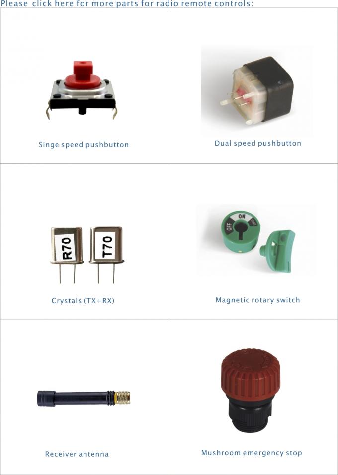 Remote Control Partd Transmitter Remote Control Spare Parts Telecrane Controller Protective ...