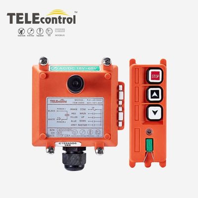2 Keys Telecrane F21-2S Push Button Hoist Winch Wireless Crane Remote System
