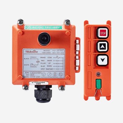 2 Keys Telecrane F21-2S Push Button Hoist Winch Wireless Crane Remote System