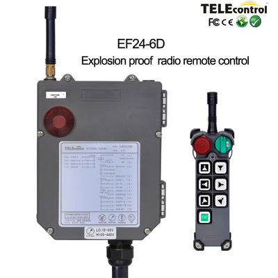 EF24-6D Radio Remote Control System Flame Proof For Explosion Risk Area