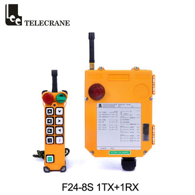 F24-8S Telecrane Remote Control Single Speed 8 Keys Wireless Crane Remote Control