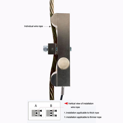 RH-EC Wire Rope Tension Load Cell 2000kg 5000kg 10Ton Force Rope Tension Load Cell