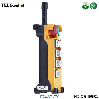 Telecrane 6 dual speed keys A24-6D EOT crane industrial remote control transmitter