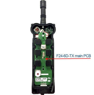 YUDING 6 push buttons Crane remote control system F24-6D-TX transmitter emitter main PCB