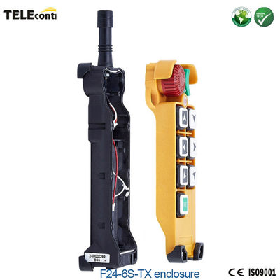 telecontrol 6 single steps pushbuttons F24-6S EOT crane remote control transmitter shell