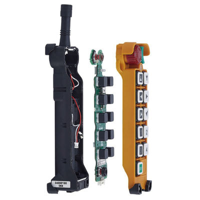 Telecontrol F24-10D industrial remote control system emitter main board with 10 dual speed buttons