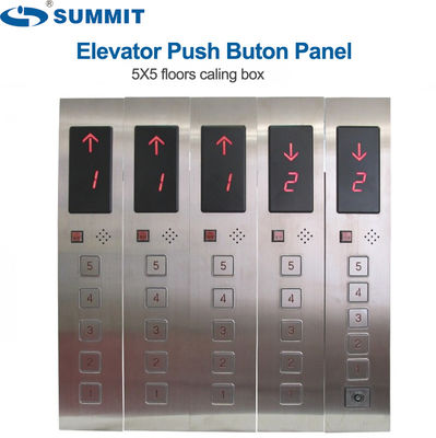 SUMMIT Elevator Car Operating Panel DC24V 3 Layer Car Operation Panel LOP
