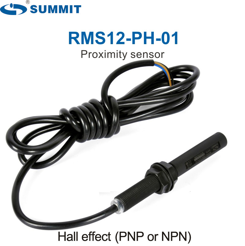 RMS12-PH-01 Magnetic Reed Proximity Sensor NPN Hall Effect Magnetic ...