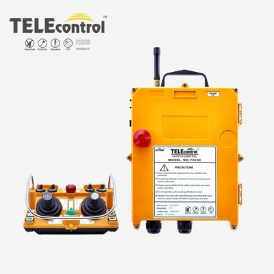 Industrial Wireless Joystick Remote Control Telecrane F24-60 Manual Overhead Crane