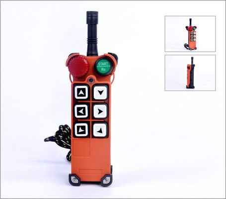 AC380V Telecrane Remote Control F21-E1 6 Keys 1 Speed Eot Crane Remote Control