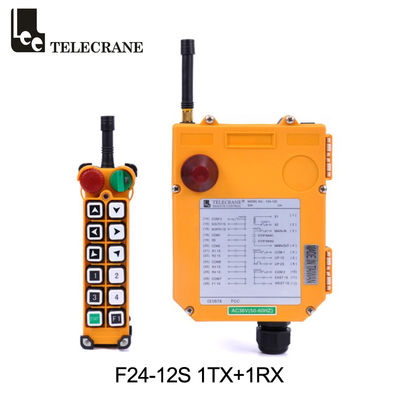 F24-10S Telecrane Remote Control Single Speed 10 Buttons Crane Remotes