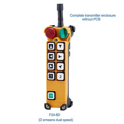 telecrane remote A24-8D-TX remote control transmitter shell box without PCB