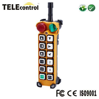 UTING EOT Crane Remote Control F24-12D Eot Crane Wireless Remote With Red Mushroom Stop